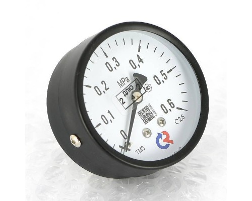 Манометр Росма ТМ-310 Т.00 63/6 (1/4", 0-6 бар, 2,5) аксиальный