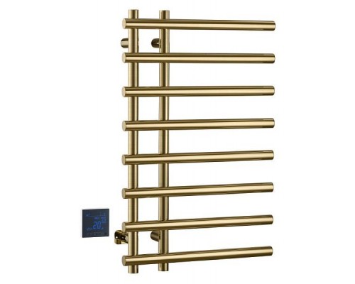 Boheme Uno Полотенцесушитель электрический 50х11,8х80h см, цвет: золото 722-MG