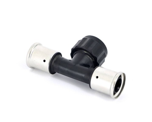 Тройник пресс-В PVDF HENCO 26x3/4"x26
