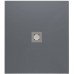Allen Brau Priority Душевой поддон 100x100x3h см, цвет: серый 8.31005-BGM