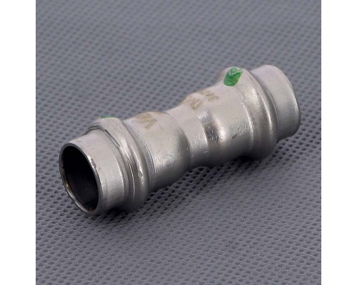 Муфта пресс нержавеющая сталь Sanpress Inox VIEGA 15