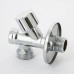 Вентиль НН 1/2"х3/4" Uni-Fitt для подключения стиральных машин с фильтром, хромированный, рукоятка пластик