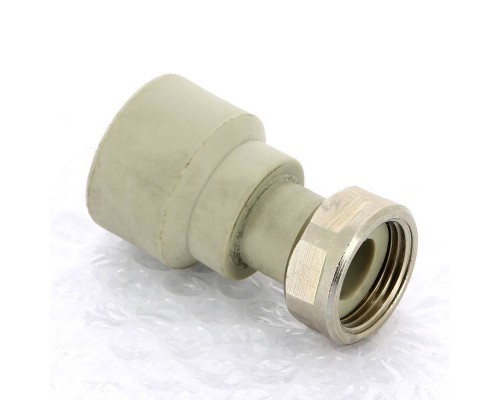 Муфта сварка-В с накидной гайкой FV-PLAST 25х3/4" пломбируемая Муфта сварка-В с накидной гайкой FV-PLAST 25х3/4" пломбируемая
