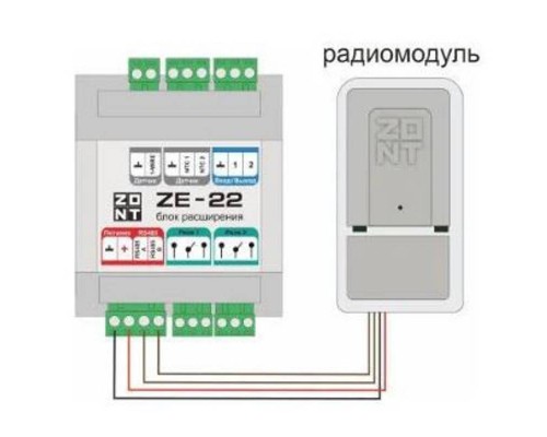 Блок расширения TVP Electronics ZE-22 для ZONT H2000+ PRO