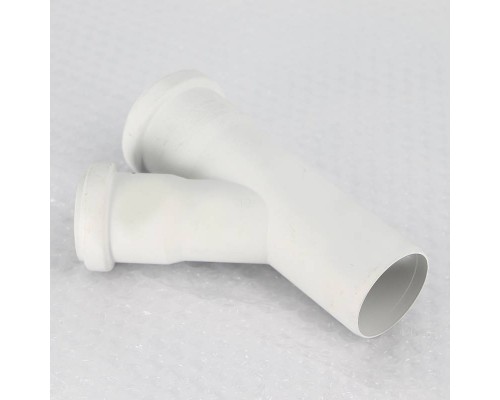 Тройник Rehau с резиновыми уплотнениями d50/40 45" RAUPIANO Plus