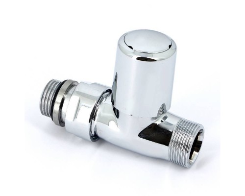 Вентиль ручной Carlo Poletti New-Smart НН 1/2" х М24 х 19 хромированный
