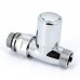Вентиль ручной Carlo Poletti New-Smart НН 1/2" х М24 х 19 хромированный