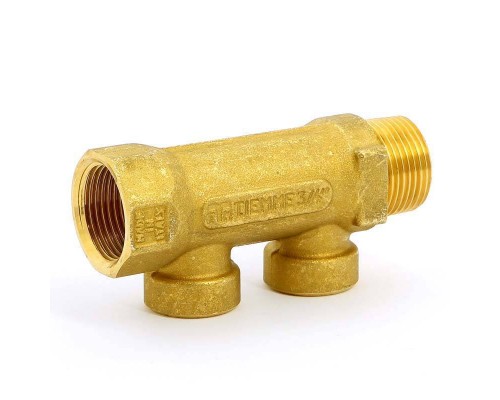 Коллектор НВ 3/4" TIEMME 2 выхода 1/2"В 36мм
