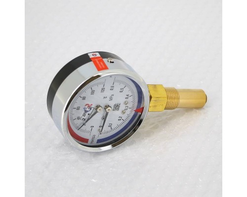 Термоманометр Росма ТМТБ- 31P.1 63/6 (1/2", 6 бар, 120'С, 2,5) радиальный