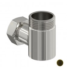 Сунержа Уголок переходной НР G 1/НГ G 3/4, цвет: бронза флок 50-1505-0134