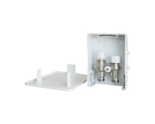 Комплект д/тепл пола терморег MTR021 3/4"ЕК бел 170х220х75мм STAHLMANN SWHSMTR021