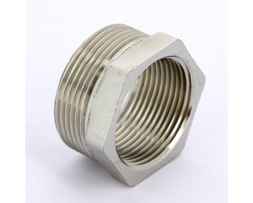 Футорка НВ никелированная UNI-FITT 1"1/4x1"1/2 Футорка НВ никелированная UNI-FITT 1"1/4x1"1/2