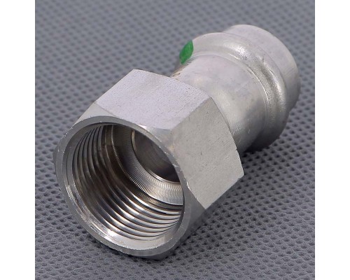 Муфта пресс-В нержавеющая сталь Sanpress Inox VIEGA 18х3/4