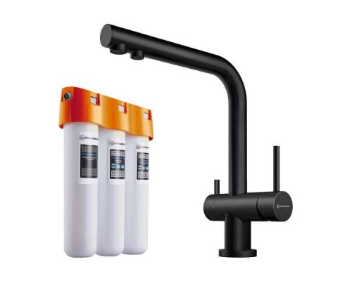Omoikiri Nagano-GB   Pure Drop Lite Смеситель для кухни   фильтр, цвет: графит 4284.8028