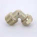 Угол обжим-Н никелированный UNI-FITT 16х3/4"