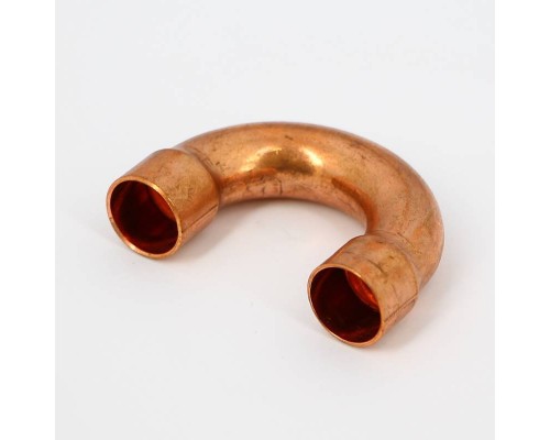 Дуга двухраструбная пайка VIEGA 15 / 180° медь