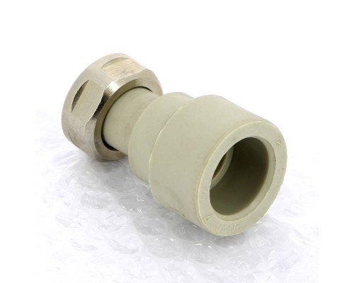 Муфта сварка-В с накидной гайкой FV-PLAST 25х3/4" пломбируемая Муфта сварка-В с накидной гайкой FV-PLAST 25х3/4" пломбируемая