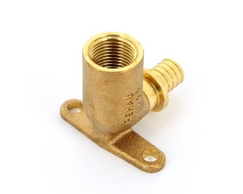 Водорозетка надвижная В удлиненная бронза REHAU 16х1/2"
