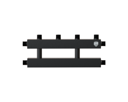 Коллектор на 2 (3) отопительных контура, в комплекте с кронштейнами, 150 кВт