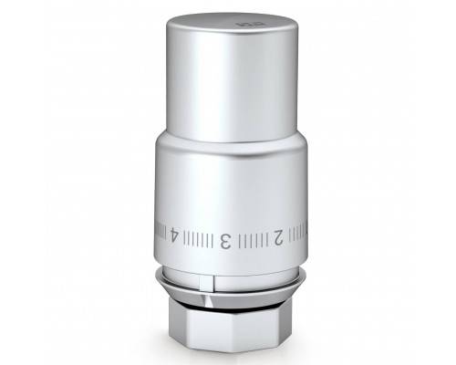 Термоголовка жидкостная ROYAL THERMO Design PRO М30х1,5 (матовый хром) Термоголовка жидкостная ROYAL THERMO Design PRO М30х1,5 (матовый хром)