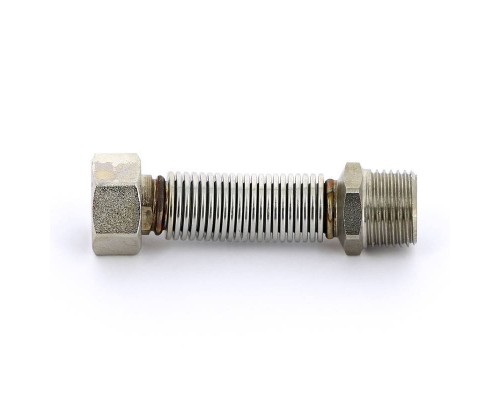 Подводка для воды НВ Flexorapid из нержавеющей стали EMMETI 1/2" 6.5-12.5см