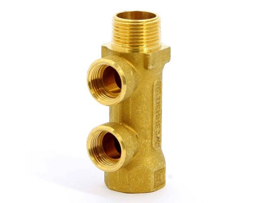 Коллектор НВ 3/4" TIEMME 2 выхода 1/2"В 36мм