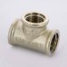 Тройник В никелированный UNI-FITT 1/2"