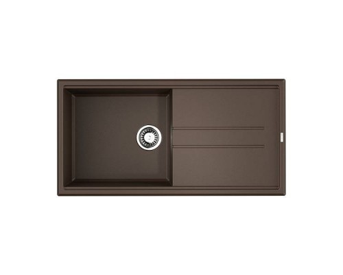 Omoikiri Tedori 100-DC Кухонная мойка Tetogranit 100x51 см, цвет: темный шоколад 4993920