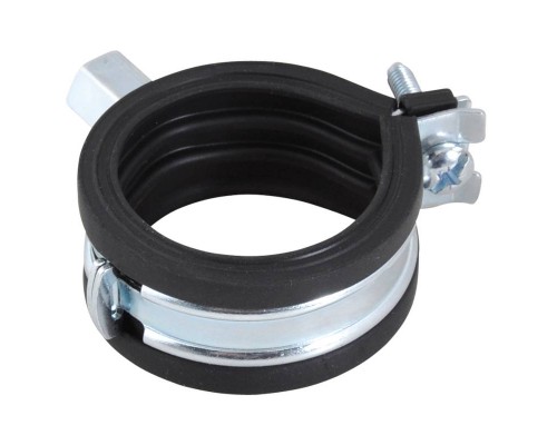 Хомут KSB1 М8 1/4" (13-14 мм) 1 винт. с уплотн. epdm, быстрый замок 