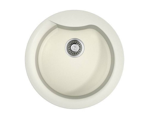 Omoikiri Yasugata 48R-WH Кухонная мойка Tetogranit 48,5x48,5 см, цвет: белый 4993133