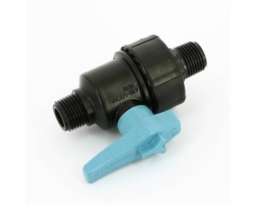 Кран НН Unidelta 1/2" для труб ПНД полипропилен PP-B