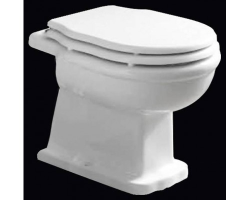 Belbagno Boheme Чаша приставного унитаза 55х27х38,5h, цвет: белый BB115CBS