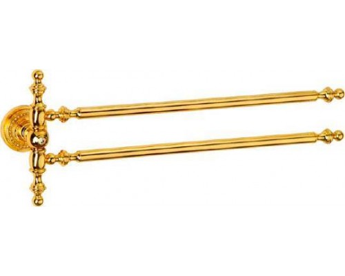 Boheme Imperiale Полотенцедержатель подвесной, 42х6,5хh16,5 см, цвет: золото глянцевое 10413