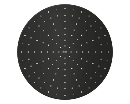 Верхний душ с душевым кронштейном GROHE Rainshower Mono 310, 1 режим струи, фантомный чёрный (22121KF0)