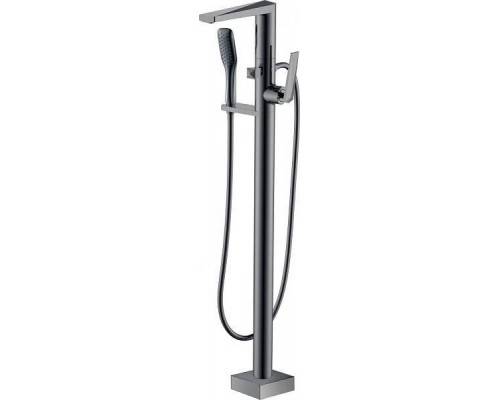 Boheme Venturo Смеситель напольный для ванны с душем, цвет: shine gun metall 379-SGM Boheme Venturo Смеситель напольный для ванны с душем, цвет: shine gun metall 379-SGM