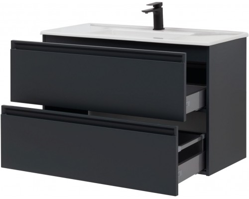 Allen Brau Eclipse Тумба под раковину 100x46x63,4h см, цвет: антрацит 1.E1003.AM Allen Brau Eclipse Тумба под раковину 100x46x63,4h см, цвет: антрацит 1.E1003.AM