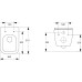 Allen Brau Infinity Унитаз подесной с инсталляцией 36x51x35h см, цвет: белый 00316505