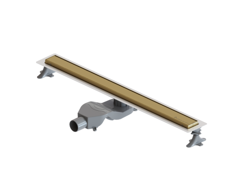 Boheme Premium Linear Душевой лоток 80 см, нержавеющая сталь, цвет: matt gold 982-80-MG