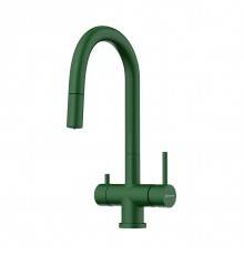 Omoikiri Akita-S-RG Смеситель для кухни с выдв. изливом и возм. подкл. фильтр, Royal Green 4994437