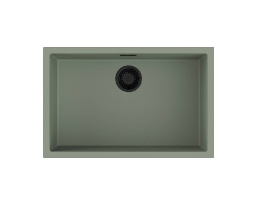 Omoikiri Yamakawa 75-U/I-WG Кухонная мойка Artceramic 75,6x45,6 см, цвет: wind green 4993181