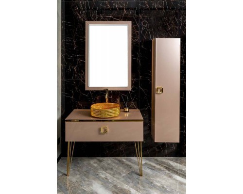 Armadi Art Lucido Тумба подвесная 104х55х30h см, цвет: бежевый 770-100-Rose Armadi Art Lucido Тумба подвесная 104х55х30h см, цвет: бежевый 770-100-Rose