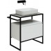Allen Brau Priority Тумба под раковину 70x45x75h см, цвет: белый 1.31001.WM