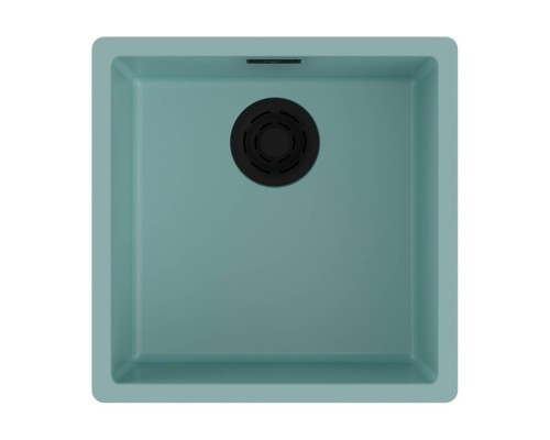 Omoikiri Yamakawa 45-Integra-AZ Кухонная мойка Artceramic 45,6x45,6 см, цвет: azur blue 4997248