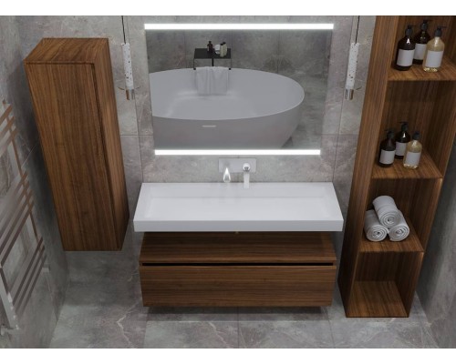Armadi Art Flat Ящик под столешницу 120х46х38,3h см, цвет: темное дерево 897-120-D Armadi Art Flat Ящик под столешницу 120х46х38,3h см, цвет: темное дерево 897-120-D