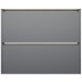 Allen Brau Activity Тумба под раковину 80x46x66,2 см, цвет: платина/олива 1.34012.PGM