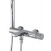 Allen Brau Liberty Смеситель для ванны с ручным душем на 2 отверстия 31,2x22x6h см, цвет: хром 5.33006-00