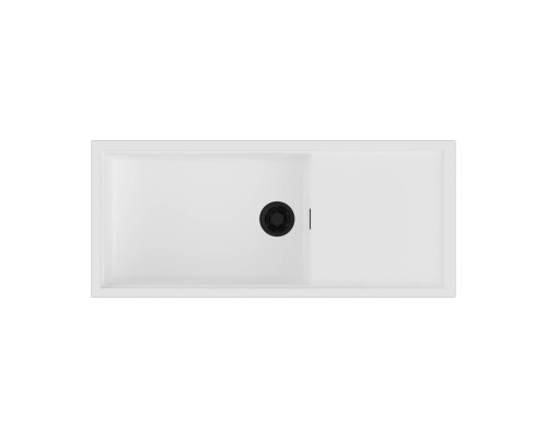 Omoikiri Sintesi 116-WH Кухонная мойка Artceramic 116x50 см, цвет: белый 4997121
