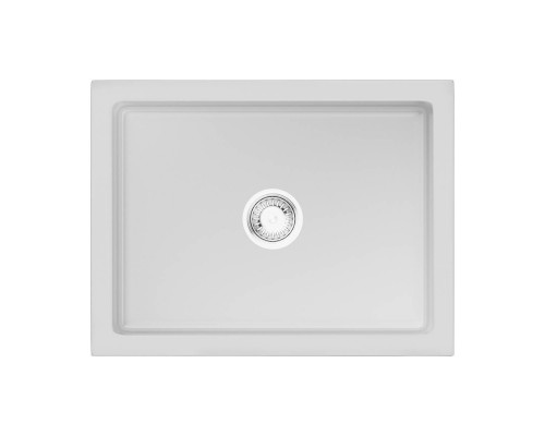 Omoikiri Mikura 61-WH Glossy Кухонная мойка Natceramic 61x46 см, цвет: белый 4993257