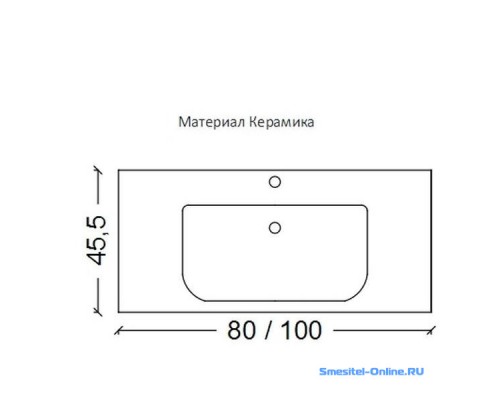 Armadi Art Neoart Тумба подвесная 100х43,5х48h см, цвет: коричневый 830-100-DB Armadi Art Neoart Тумба подвесная 100х43,5х48h см, цвет: коричневый 830-100-DB