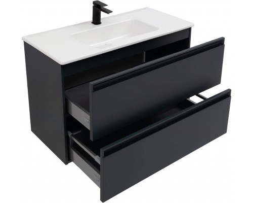 Allen Brau Eclipse Тумба под раковину 100x46x63,4h см, цвет: антрацит 1.E1003.AM Allen Brau Eclipse Тумба под раковину 100x46x63,4h см, цвет: антрацит 1.E1003.AM